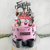 Торт для фанатки БлэкПинк