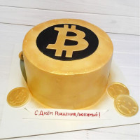 Торт криптовалюта Bitcoin