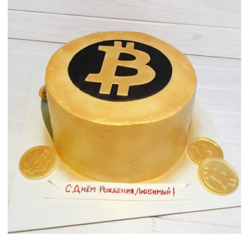 Торт криптовалюта Bitcoin