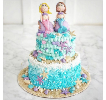Торт для сестер близняшек