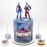 Космический торт Fortnite