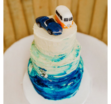 Свадебный торт с авто
