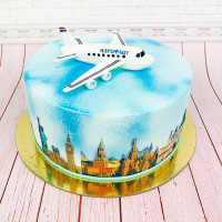 Торт самолет аэрофлот