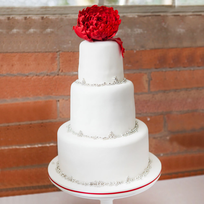 Летний торт на свадьбу
