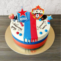 Торт ЦСКА мужчине на 23 февраля