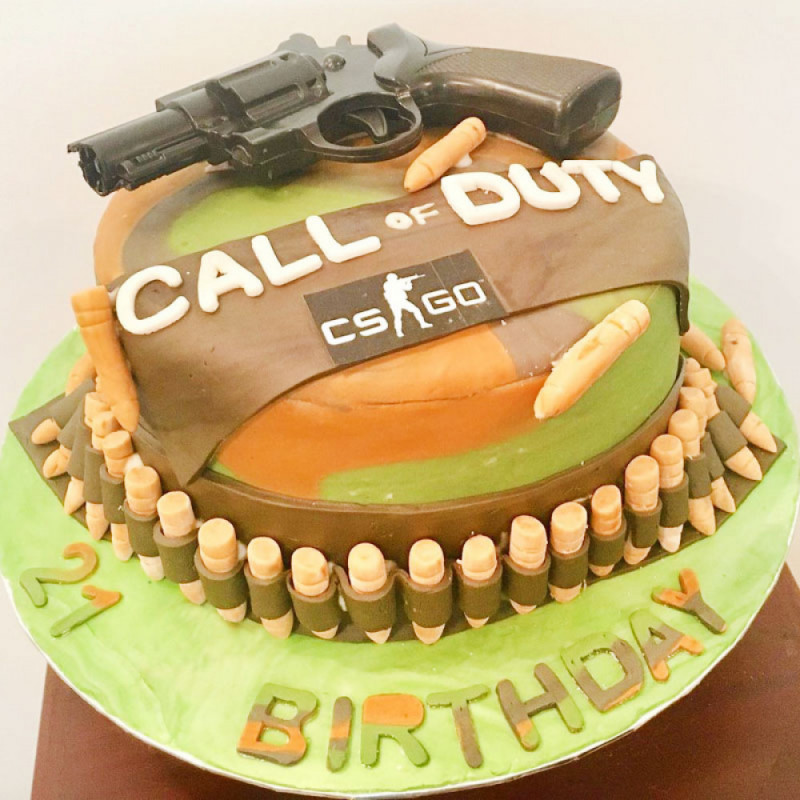 Торт Call of Duty и CS GO