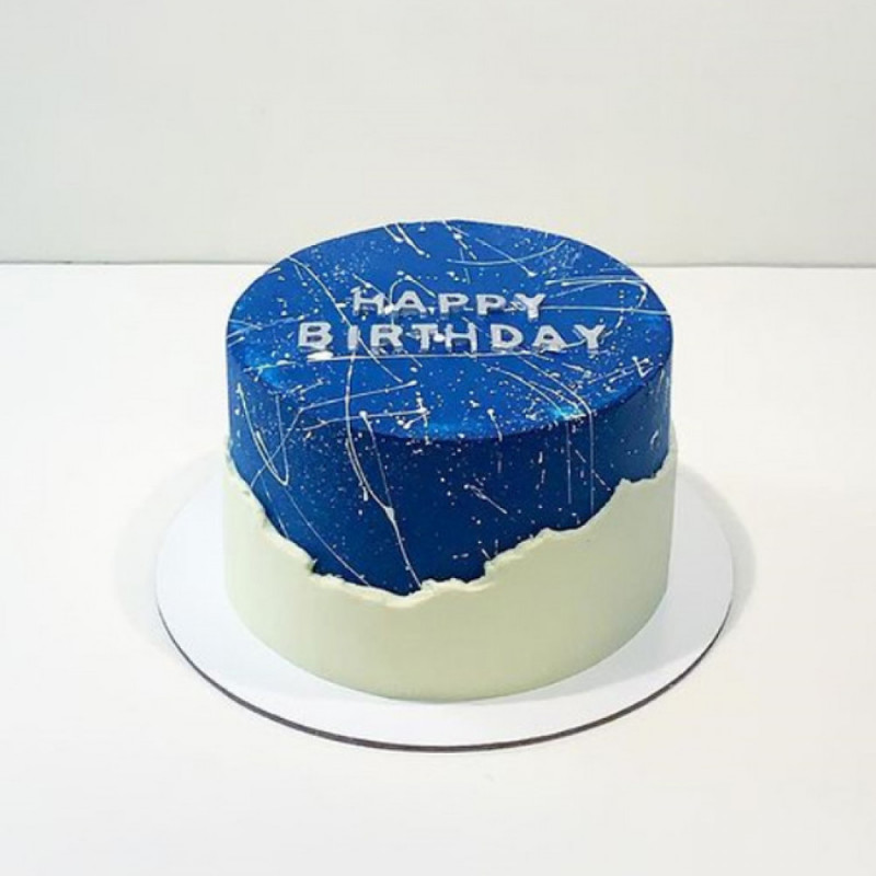 Торт детский на день рождения космос