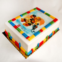 Торт Лего Ниндзяго без глютена