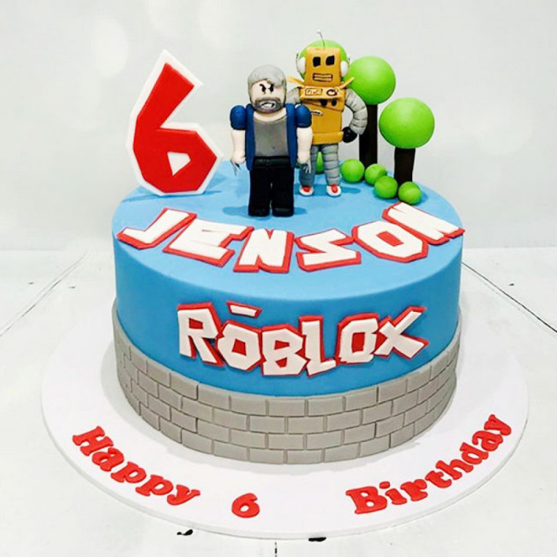 Детский торт Роблокс