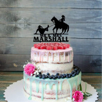 Свадебный торт в стиле Дикий запад