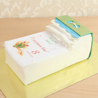 Торт календарь на 8 марта