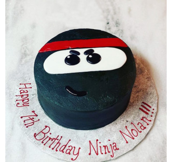 Торт черный Ниндзя