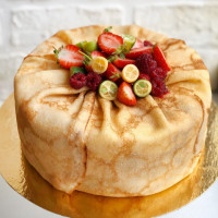 Торт на масленицу из блинов