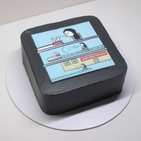 Торт с черным юмором