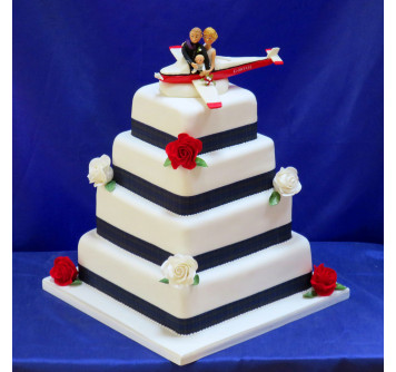 Свадебный торт полет на самолете