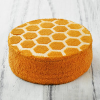 Песочно-медовый торт «Медовик» со сгущенкой