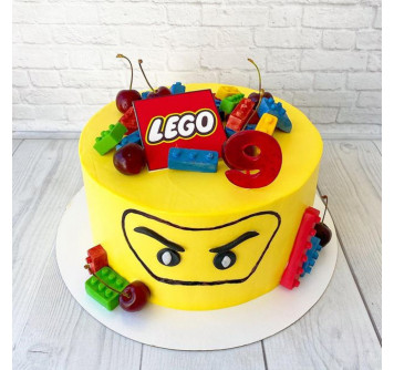 Торт Лего для мальчика 9 лет