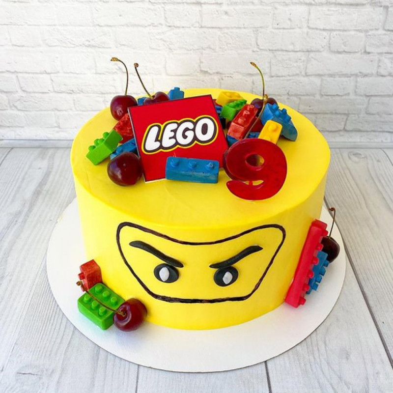 Торт Лего для мальчика 9 лет