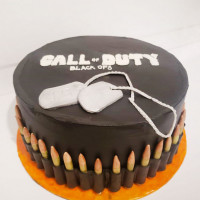 Торт в стиле игры Call of Duty