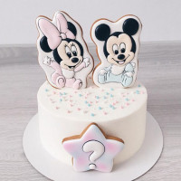 Торт на тему «Узнать пол ребенка»