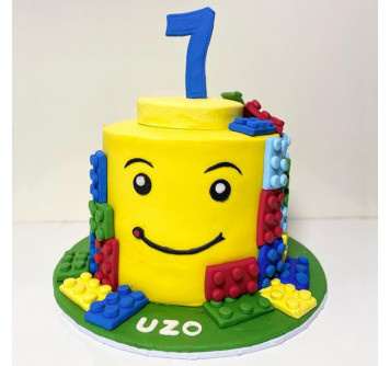 Торт Лего 7 лет мальчику