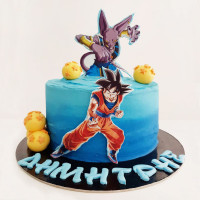 Торт Аниме с Сон Гоку