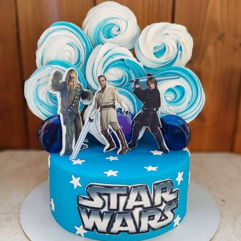 Торт для мальчиков Звездные войны