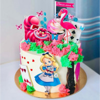 Сказочный торт Алиса в стране чудес