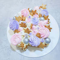 Торт елка без мастики