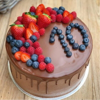 Торт без яиц и глютена