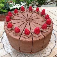 Низкокалорийный шоколадный торт