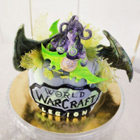 Торт Варкрафт для девочки