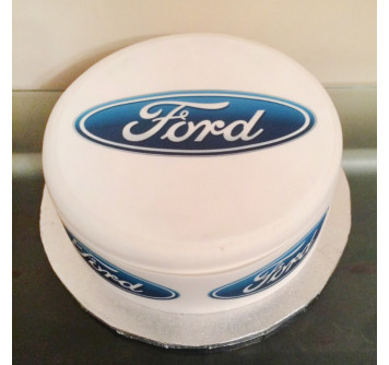 Торт с logo компании