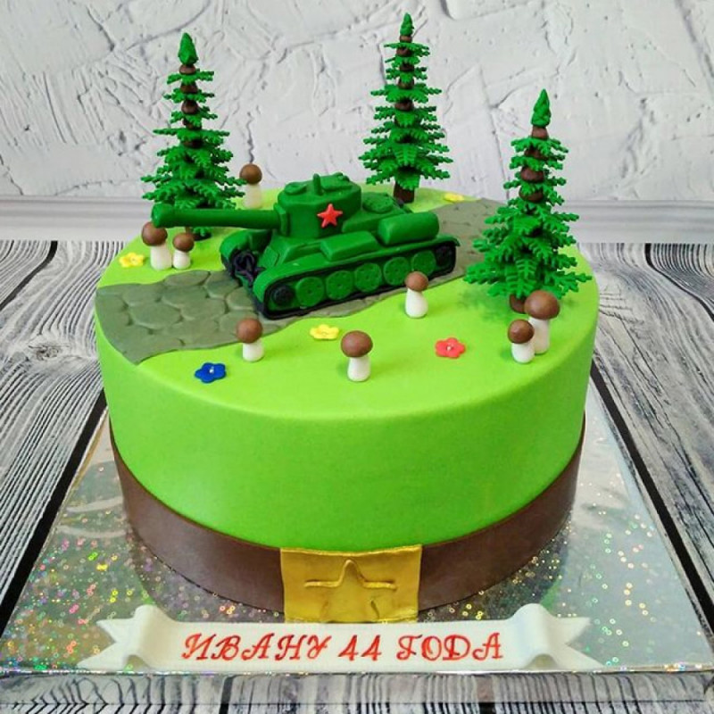 Торт для мужчины танки