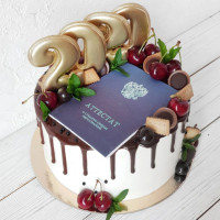 Торт на выпускной в школе