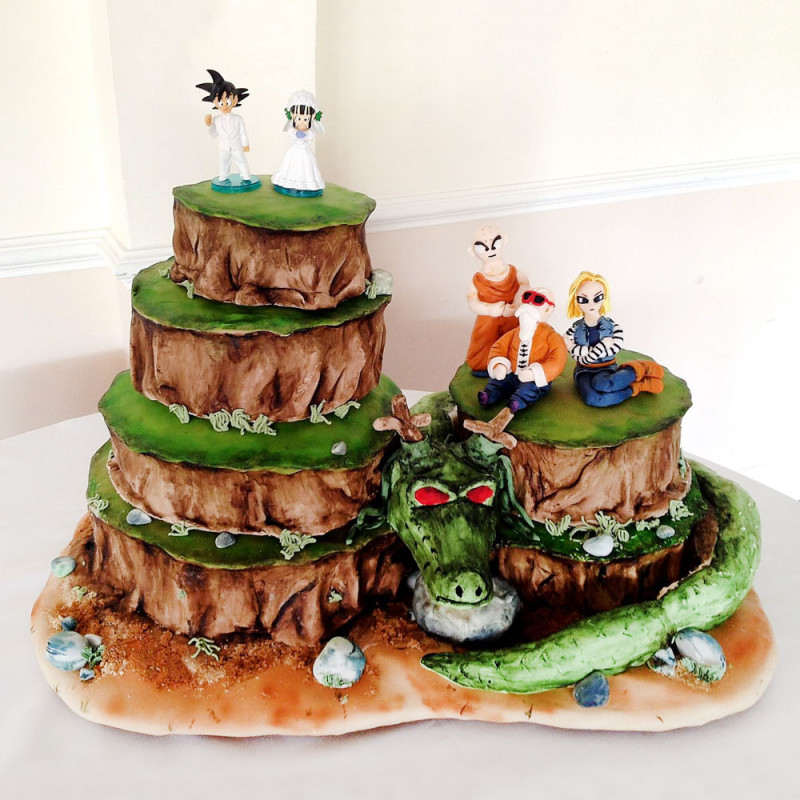 Свадебный торт Аниме