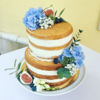 Торт без глютена с открытыми коржами