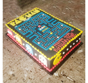Торт по видео игре Pac-Man