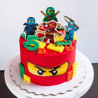 Торт Лего для мальчика 5 лет