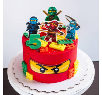 Торт Лего для мальчика 5 лет