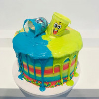 Кремовый торт Слайм