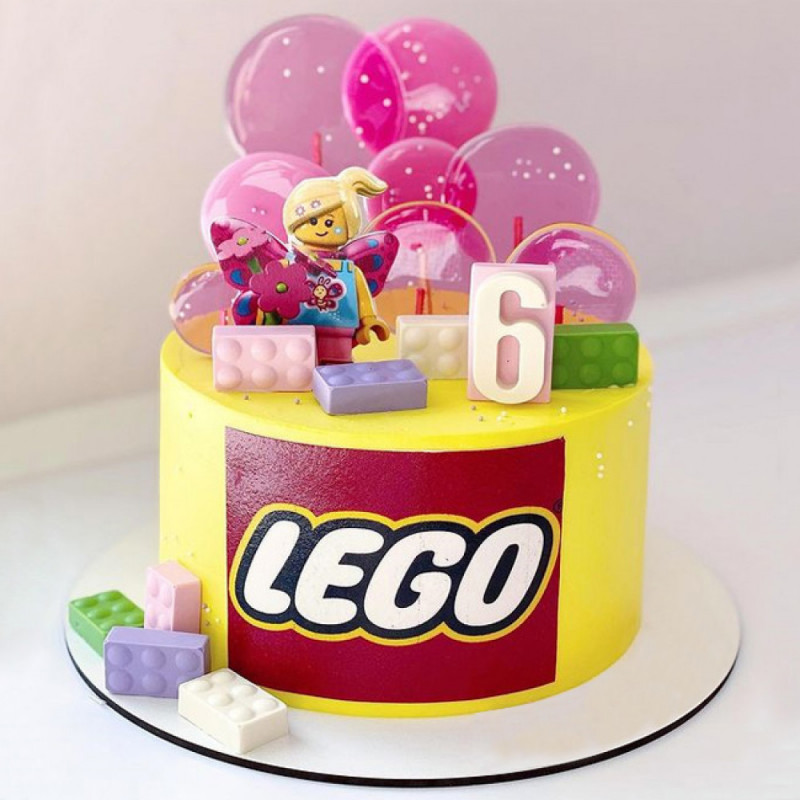 Торт Лего для девочки