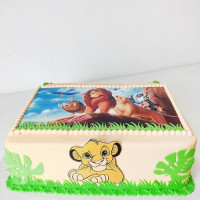 Торт Король лев с фотопечатью