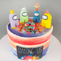 Торт Амонг ас Among us