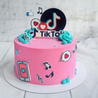 Торт Тик Ток без мастики