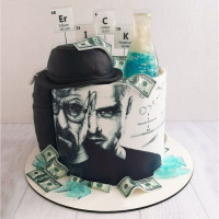 Торт химику на день рождения