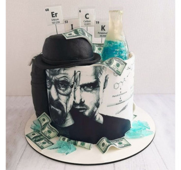 Торт химику на день рождения