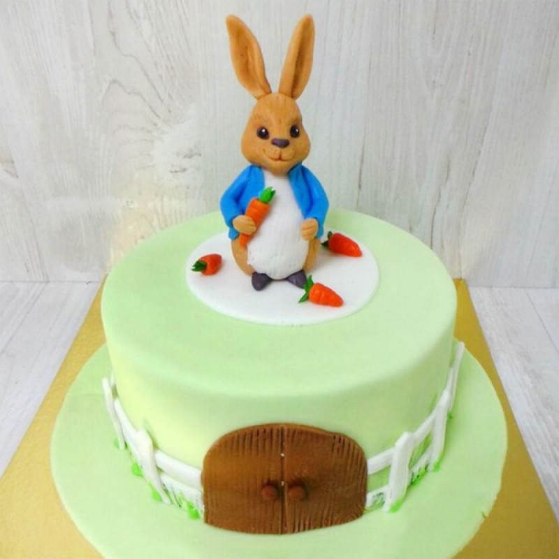 Торт с кроликом Питером