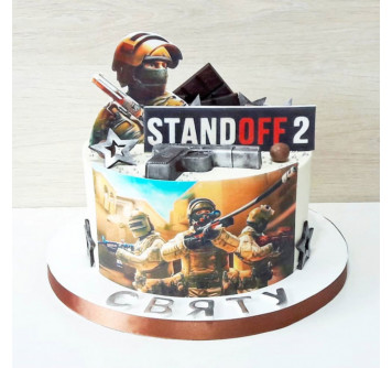Торт Standoff 2 на день рождения