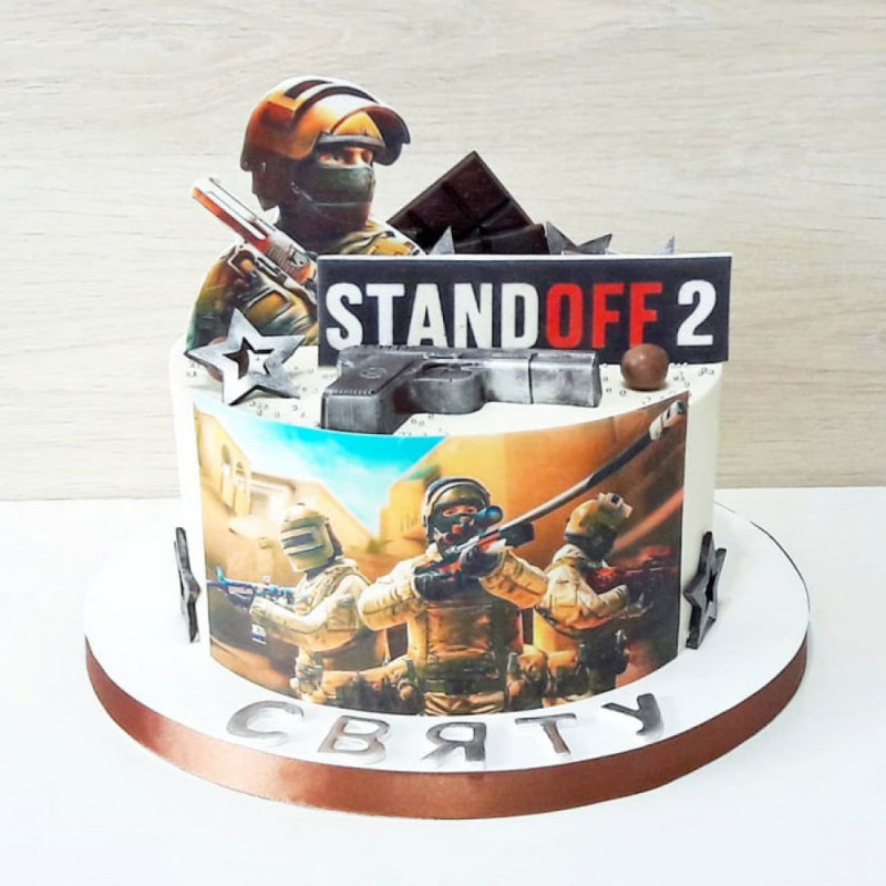 Торт Standoff 2 на день рождения